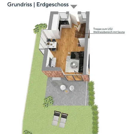 Semesterbostad Newly Built House With Sauna Close To Hörnum