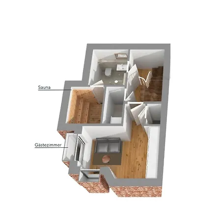 Semesterbostad Newly Built House With Sauna Close To